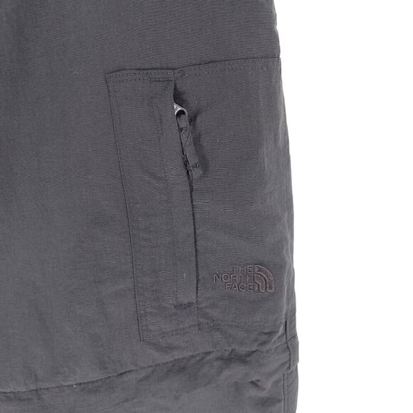 The North Face Women's Large Convertible Cargo Nylon Hiking Sport Grey T150 T550 - Picture 3 of 13